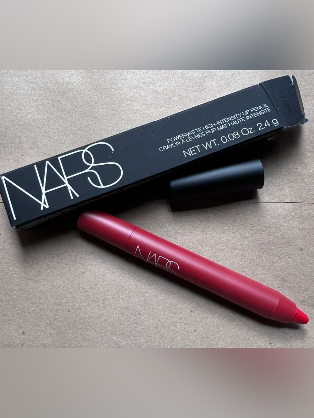 NARS Powermatte High-Intensity Lip Pencil Red KISS ME DEADLY 18M NEW IN BOX
